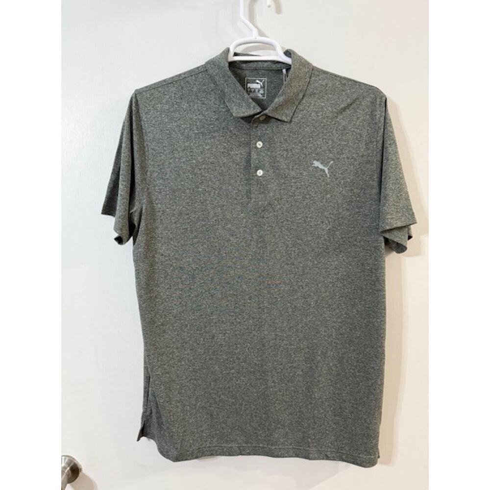 NWT Puma Men's Dry Cell Polo Golf Moisture-Wicking Fabric Short Sleeve Shirt-Lg.